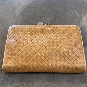 Bottega Veneta authentic woven clutch
